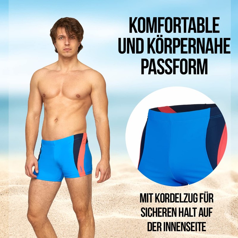 Zagano Adam Lipski, Men’s Swimming Trunks, Extremely Durable, Tight-Fitting Swimming
