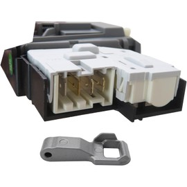EBF61315802 Washer Door Lock Switch MFG63099101 Washer Door Lock Strike Fit for L G Ken More Replaces 2759645, AP5787149, AGF77417823, PS8752721,WMA3570HVA, 7964138241