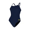 Aqua Sphere MP Team Solid Mid Back Swimsuit Navy Blue
