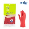 Mommyson short rubber gloves simple red small 10 pairs /