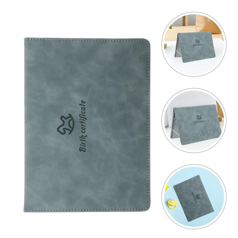 Operitacx 2pcs Birth Certificate Covers: Document Organizer Medical Card Holder
