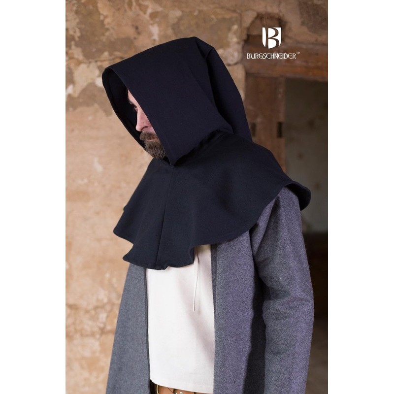 Burgschneider - Gugel Capellus Cotton - Black (Standard, for Men