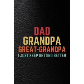 Projects To Complete Notebook - Fathers Day Gift from Grandkids Dad Grandpa Great Grandpa