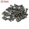 X AUTOHAUX 20 Sets 4.2x16mm Car Clips U Clip Screw