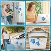 Pack of 12 Fly Screen Door Magnets Double-Sided Sea Turtle