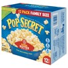 Pop Secret Popcorn, Extra Butter, 3.2 Ounce Microwave Bags, 12