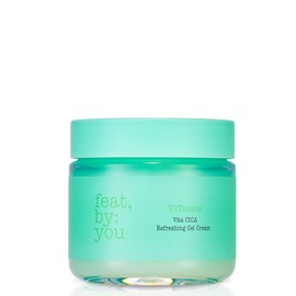 Feat By You ViTassie Vita CICA Refreshing Gel Cream, Hydrating, Moisturizing, Vitamin C, Niacinamide, Panthenol, Centella Asiatica 80 ml