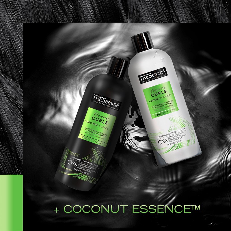 TRESemmé Pro Care Curls Shampoo and Conditioner Set Plus Flawless