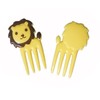OFKPO 10Pcs Mini Lunch Fork, Animal Cartoon Child Fruit Fork,