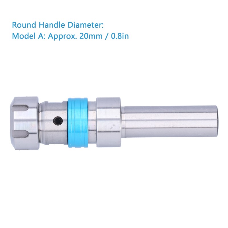 Collet Chuck Holder Floating Tapping Tool Extension Rod Straight Shank