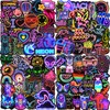 Stickers 200 Pcs Cool Neon Graffiti Sticker Pack, Stickers for