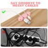 Mabor 3PCS Cable Clips Cord Wire Organizer Electrical Cable Management