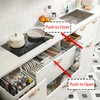ZCLGOOD 2PCS Double Push to Open Door Latch, Magnetic Touch