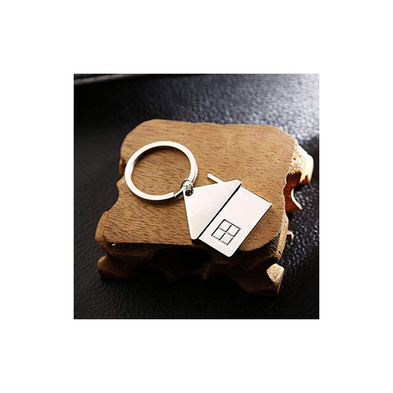 IKAAR Key Cahin Cute Cartoon House with Window keychain Mental