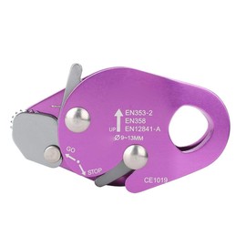 Keenso Clampt Escalar,9-13mm Descensor Escalada de Alta Resistencia Ascensor Sob para Escalada