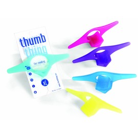 Thumb Thing Book Page Holder and Bookmark, Large (TPG-TT3) colors may vary
