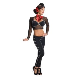 Secret Wishes La Adelita Costume, Black, Large
