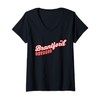 Womens Brantford Ontario V-Neck T-Shirt