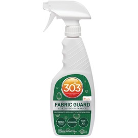 303 Fabric Guard - For Outdoor Fabrics - Restores Water Repellent Properties - Repels Moisture & Stains - Manufacturer Recommended - Safe For All Fabrics, 16oz (30605CSR) Packaging May Vary
