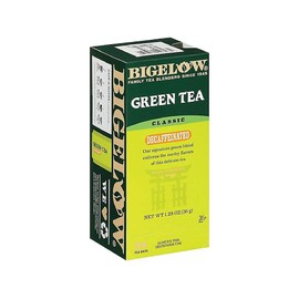 Bigelow Decaffeinated Green Tea 28-Count Box (Pack of 1)