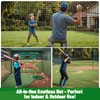 Baseball Batting Net, Portable Backstop for Pitching Practice (10x30ft)