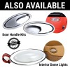 American Shifter Company Billet Chrome Oval AC Air Conditioning Heater