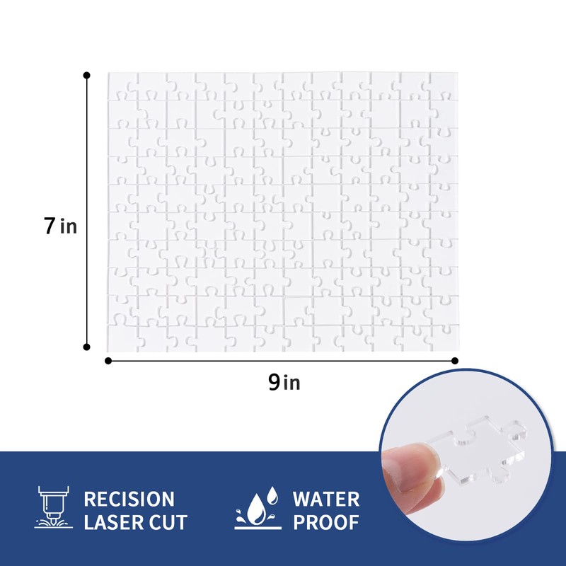 ZZYFGH Clear Hard Puzzle Jigsaw, Impossible Challenge 120 Piece Difficult
