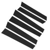6 Pcs Side Door Window Cover Glossy Black Pillar Post