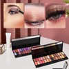 Focenat 28 Colours Eyeshadow Palette, Colourful, Smoky Eyeshadow Palette, Neon