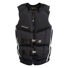 Jet Pilot Shaun Murray CGA Approved Neoprene Vest PFD (Black, X-Large)