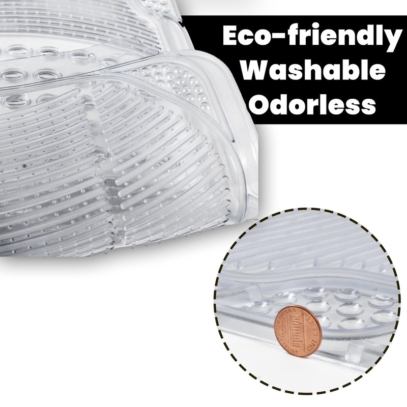 Zento Deals Car Floor Mat - Clear All Weather Floor