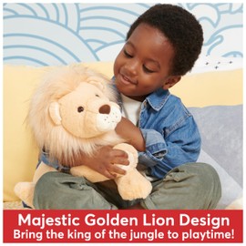GUND Regis Lion Plush, Lion Stuffed Animal for Ages 1 and Up, Tan/Gold, 12"