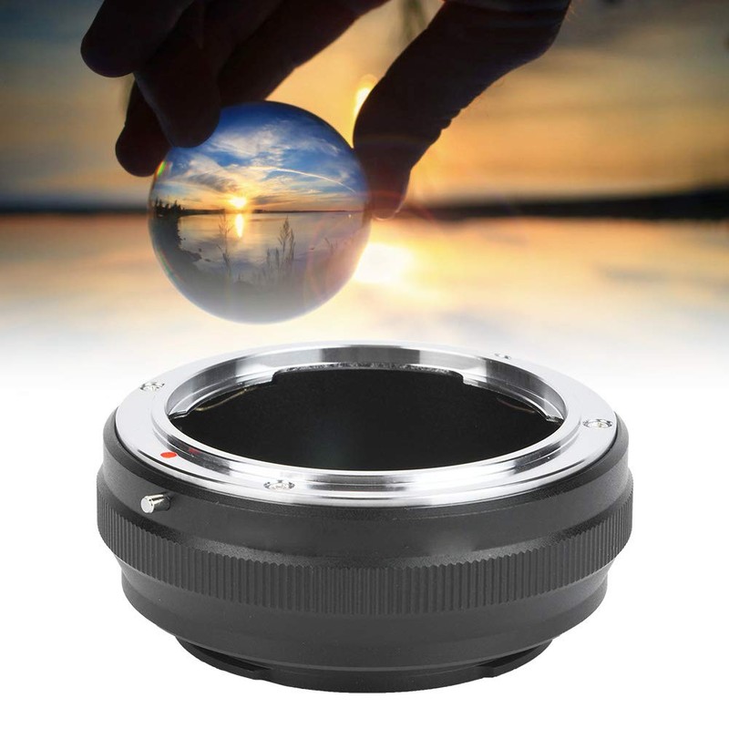 Alloy Black Fotga Konica Nex Lens Adapter Converter for Konica