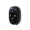 WESECUU 3MP Outdoor Wifi Low Power Battery Camera HD Lens