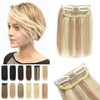 S-noilite Clip In Hair Extensions Human Hair Short Hair Extensions