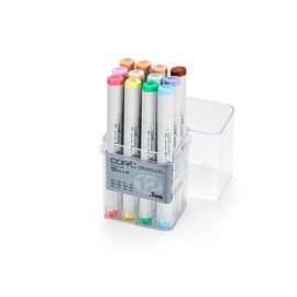 COPIC Too Copic Sketch Basic 12 Color Set B Illustration Marker Marker Pen