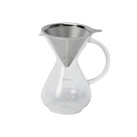 Pyrex PYREX Coffee Server 800ml with Stainless Steel Filter CP-8536 Clear