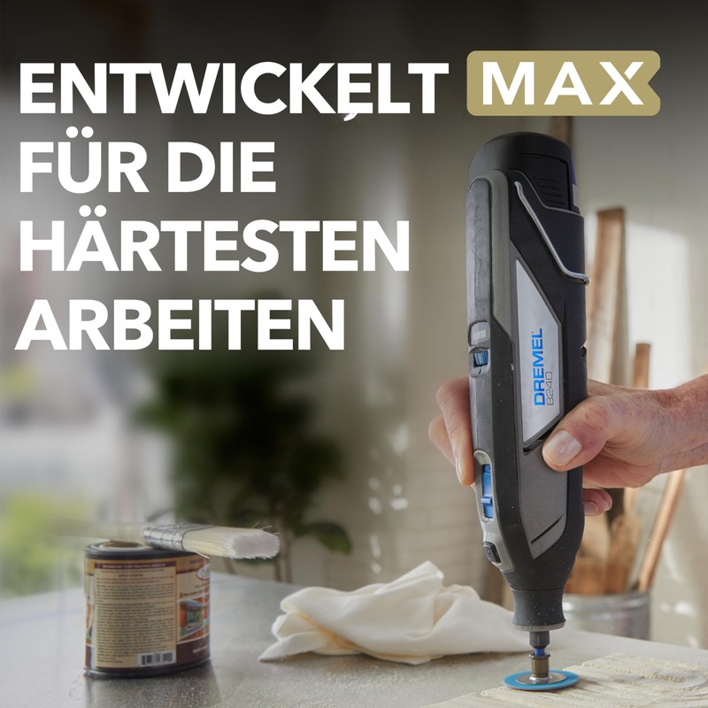 Dremel MAX Hochleistungs-Schleifscheibe (SC411DM), 3 Aluminiumoxid-Schleifscheiben mit 3,2 mm Durchmesser