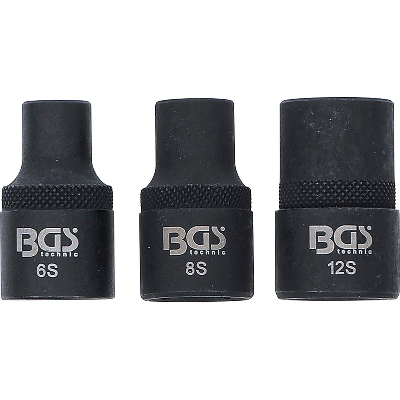 BGS 9336 Socket Spanner Set Wedge Profile (for RIBE) M6S,