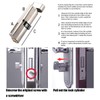 35T/35 Thumb Turn Euro Cylinder Lock (70mm), Gate Lock with