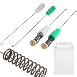 Riyhch Washer Suspension Rod for GE GTW335ASN1WW GTW460ASJ4WW GTW485ASJ1WS GTW465ASN1WW GTW680BSJ3WS 4 PCS WH16X26911 WH16X26910 Washing Machine Replace WH16X24144 WH16X24145