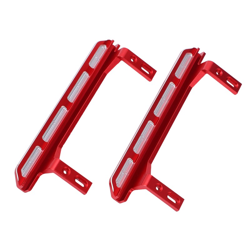 1Pack RC Side Pedal Metal Simulation Step Plate Running Board