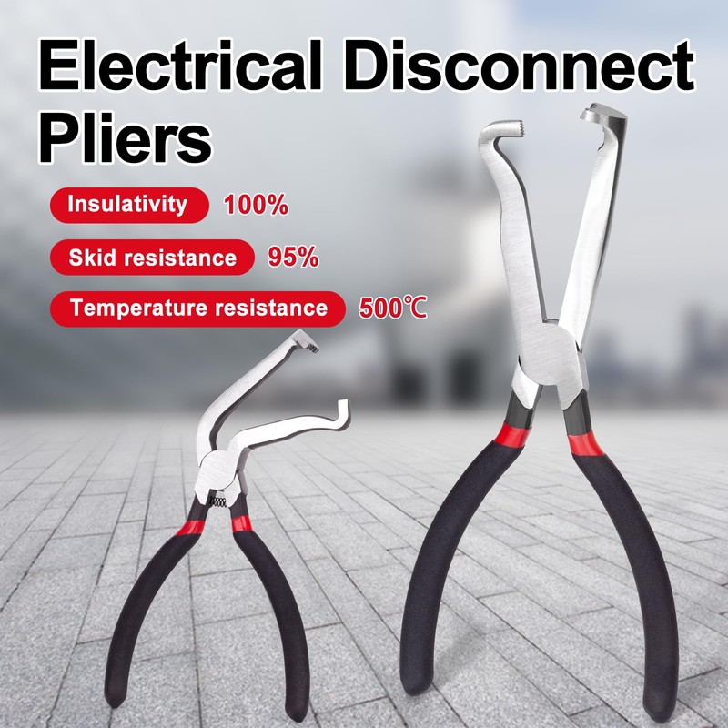 Electrical Disconnect Pliers for Cars, Automotive Electrical Connector Pliers with