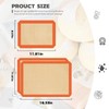 Silicone Baking Mat Set of 3, Silicone Baking Mats Cookie