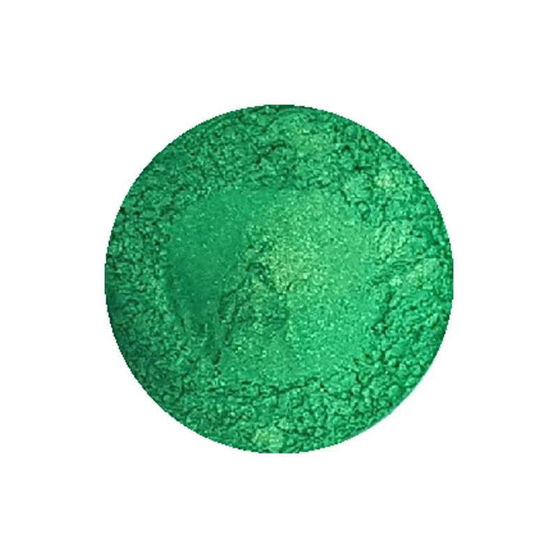 Cosmetic Mica Powder Bejewelled Green 3g-20g for Soap, Eyeshadow, Bathbombs