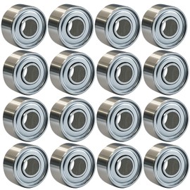 Paquete de 20 rodamientos de bolas 693ZZ con doble ranura profunda de 3 mm x 8 mm x 4 mm, rodamientos de acero al carbono para monopatines, bicicletas, motocicletas y más