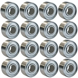Paquete de 20 rodamientos de bolas 693ZZ con doble ranura profunda de 3 mm x 8 mm x 4 mm, rodamientos de acero al carbono para monopatines, bicicletas, motocicletas y más