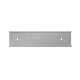 Nameplate Holder - Wall or Door - Silver 8 x 2-10 Pack