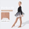 CozyWow 3 Pairs Girls Opaque Tights for Dance/Ballet/School, Daily Soft