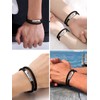ChainsPro Men's Braided Bracelet, Popular, 2 Strings, Can Be Engraved,